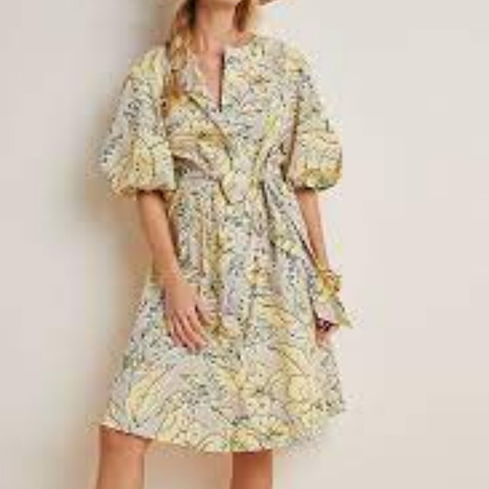 NWT By Anthropologie Josephine Midi Dress
